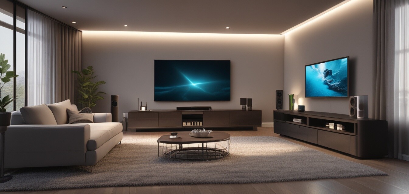 Blu-ray player in home theater