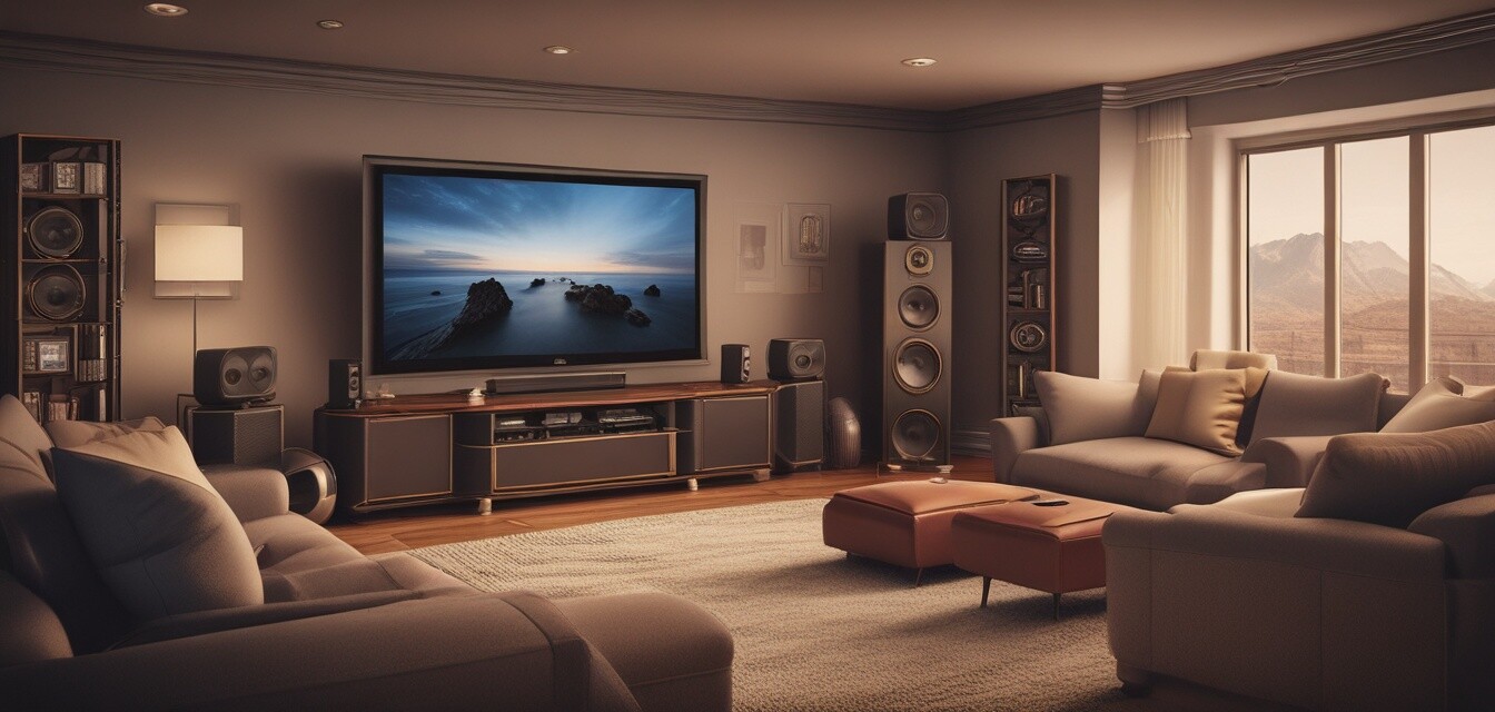 Home theater setup diagram