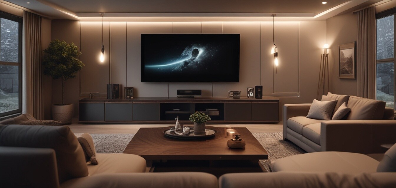 Home theater setup