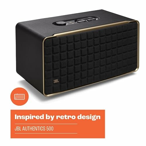 JBL Authentics 500 speaker with retro design.