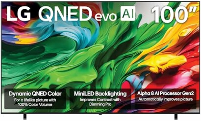 LG 100-Inch QNED evo AI TV